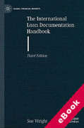 Cover of The Handbook of International Loan Documentation (eBook)