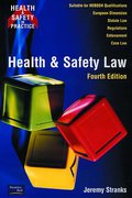 Cover of Health and Safety Law