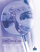 Cover of Introduction to Scots Criminal Law
