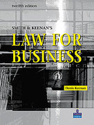 Cover of Smith & Keenan's Law for Business