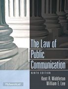 Cover of Law of Public Communication 