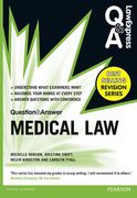 Cover of Law Express Question &#38; Answer: Medical Law