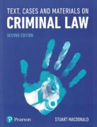 Cover of Text, Cases and Materials on Criminal Law