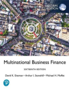 Cover of Multinational Business Finance, Global Edition
