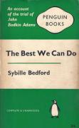 Cover of The Best We Can Do: An Account of the Trial of John Bodkin Adams