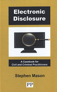 Cover of Electronic Disclosure: A Casebook for Civil and Criminal Practitioners