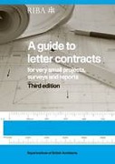 Cover of A Guide to Letter Contracts for Very Small Projects, Surveys and Reports