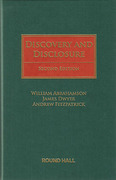 Cover of Discovery and Disclosure 2nd ed with 1st Supplement