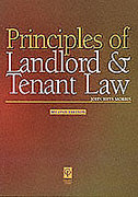 Cover of Principles of Landlord and Tenant Law