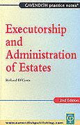 Cover of Executorship and Administration of Estates