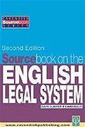 Cover of Sourcebook on English Legal System