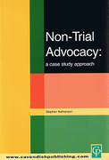 Cover of Non-Trial Advocacy: A Case Study Approach
