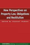 Cover of New Perspectives on Property Law: Obligations and Restitution