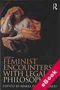 Cover of Feminist Encounters with Legal Philosophy (eBook)