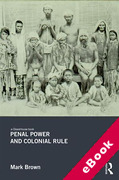 Cover of Penal Power and Colonial Rule (eBook)