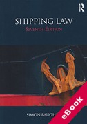 Cover of Shipping Law (eBook)