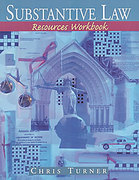 Cover of Substantive Law Resources Workbook