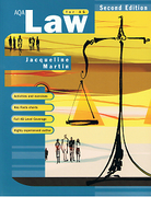 Cover of AQA Law for AS