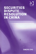 Cover of Securities Dispute Resolution in China