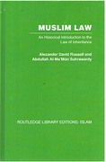 Cover of Muslim Law: An Historical Introduction to the Law of Inheritance