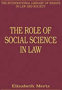Cover of The Role of Social Science in Law