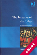 Cover of The Integrity of the Judge: A Philosophical Inquiry (eBook)