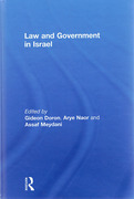 Cover of Law and Government in Israel