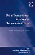 Cover of From Transnational Relations to Transnational Laws: Northern European Laws at the Crossroads