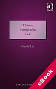 Cover of Chinese Immigration Law (eBook)