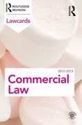 Cover of Routledge Lawcards: Commercial Law 2012 -2013 (No New Edition)