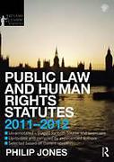 Cover of Routledge Student Statutes: Public Law and Human Rights 2011 - 2012