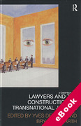 Cover of Lawyers and the Construction of Transnational Justice (eBook)