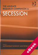 Cover of The Ashgate Research Companion to Secession (eBook)