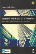 Cover of Modern Methods of Valuation