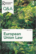 Cover of Routledge Revision Q&A: European Union Law 2013-2014