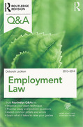 Cover of Routledge Revision Q&A: Employment Law 2013 - 2014