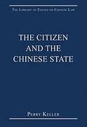 Cover of The Citizen and the Chinese State