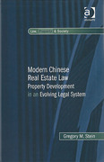 Cover of Modern Chinese Real Estate Law: Property Development in an Evolving Legal System