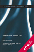 Cover of International Internet Law (eBook)