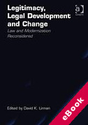 Cover of Legitimacy, Legal Development and Change: Law and Modernization Reconsidered (eBook)