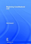 Cover of Beginning Constitutional Law