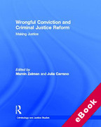 Cover of Wrongful Conviction and Criminal Justice Reform: Making Justice (eBook)