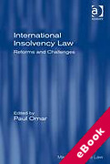 Cover of International Insolvency Law: Reforms and Challenges (eBook)