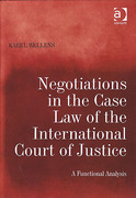 Cover of Negotiations in the Case Law of the International Court of Justice: A Functional Analysis