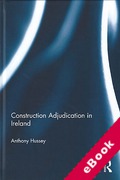 Cover of Construction Adjudication in Ireland (eBook)