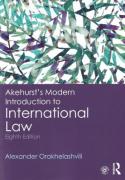 Cover of Akehurst's Modern Introduction to International Law