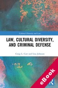 Cover of Law, Cultural Diversity, and Criminal Defense (eBook)