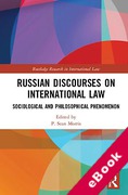 Cover of Russian Discourses on International Law: Sociological and Philosophical Phenomenon (eBook)