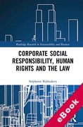 Cover of Corporate Social Responsibility, Human Rights and the Law (eBook)
