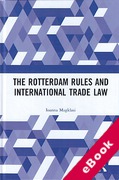 Cover of The Rotterdam Rules and International Trade Law (eBook)